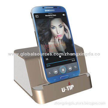 U-tip Bluetooth version, 3.0 wireless Bluetooth speaker, with NFC function, TF card, double speaker